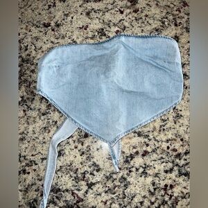 Zara Denim Wrap Top Sz. S